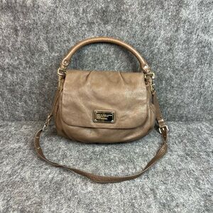 Marc by Marc Jacobs Workwear Natasha Zip Crossbody Leather Bag, Grey w/ Dustbag